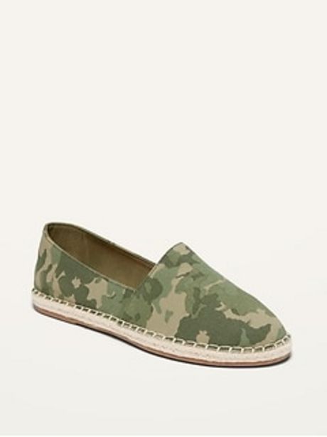 Canvas Espadrille Flats For Women discount at $6.97