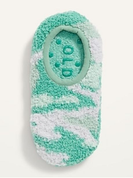 Gender-Neutral Cozy Gripper Sneaker Socks for Kids discount at $2.97