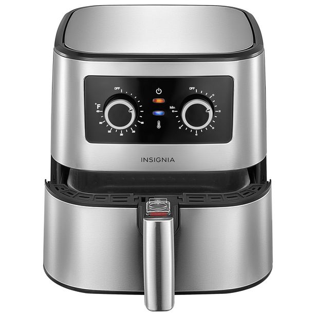 Insignia Air Fryer - 4.8L - Stainless Steel - Only at Best Buy discount at $79.99