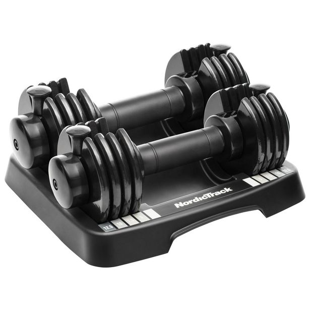 NordicTrack Adjustable Dumbbell Weight Set - 12.5lb discount at $124.99