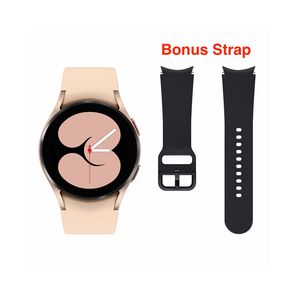 Samsung Galaxy Watch 4 40mm Smartwatch with Heart Rate Monitor ( Includes additional strap in black ) - Pink Gold - Open Box offers at $189 in Best Buy
