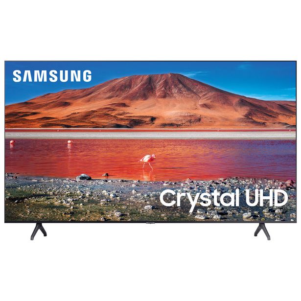 Samsung 50" 4K UHD HDR LED Tizen Smart TV (UN50TU7000FXZC) - Titan Grey discount at $699.99