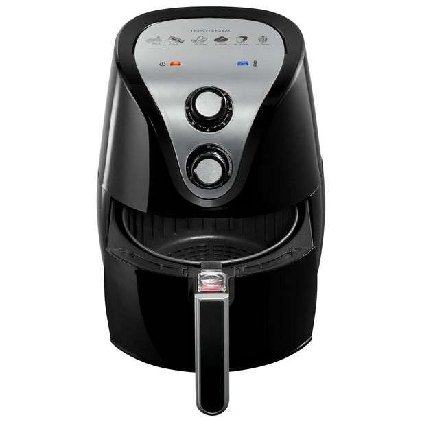 Insignia Air Fryer - 3.2L/3.38QT - Black- Only at Best Buy - Only at Best Buy discount at $59.99