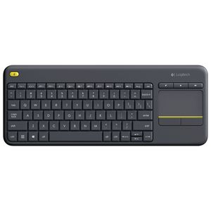 Logitech K400 Plus Wireless Keyboard with Touch Pad - English offers at $29.98 in Best Buy