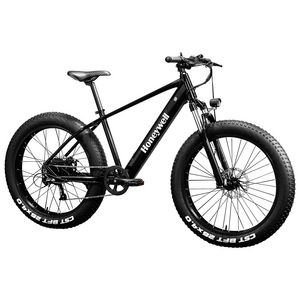 Honeywell El Capitan X 500W Fat Tire Electric Mountain Bike with up to 64km Battery Life - Black - Only at Best Buy offers at $1799.97 in Best Buy