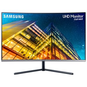 Samsung 32" 4K Ultra HD 60Hz 4ms GTG Curved VA LED Gaming Monitor (LU32R590CWNXZA) - Dark Blue-Grey offers at $399.99 in Best Buy