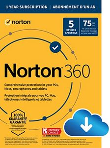 Norton 360 - 2023 Ready (5 Devices) offers at $24.95 in Amazon