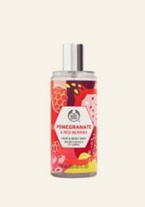 Pomegranate & Red Berries Hair & Body Mist offers at $18 in The Body Shop