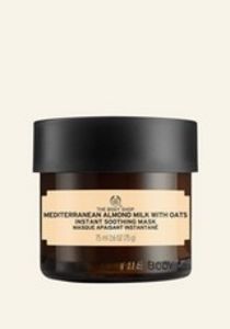 Mediterranean Almond Milk with Oats Instant Soothing Mask offers at $29 in The Body Shop
