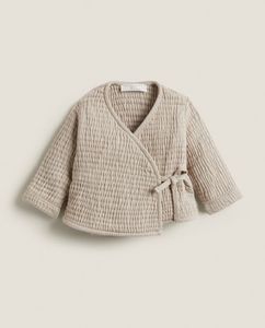 WAFFLE-KNIT COTTON CARDIGAN offers at $39.9 in ZARA HOME