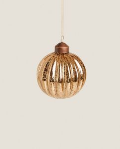 Bronze Mercurized Christmas Ornament offers at $9.9 in ZARA HOME