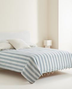 STRIPED DUVET COVER offers at $99.9 in ZARA HOME