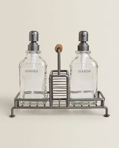 Double Dispenser With Stand offers at $69.9 in ZARA HOME