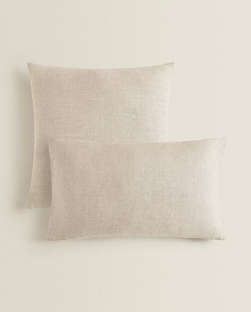 Linen Throw Pillow Cover discount at $39.9