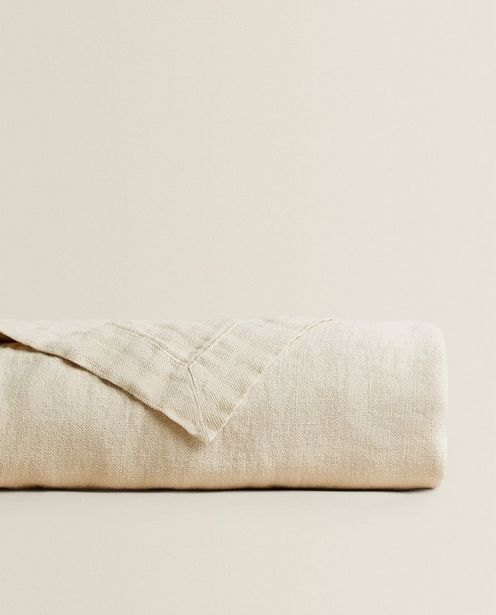 Natural Linen Bedspread discount at $269