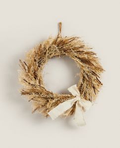 Large Dried Flower Wreath offers at $69.9 in ZARA HOME