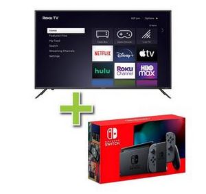 50" Element TV w/ 4K Ultra HD Resolution & Nintendo Switch  offers at $79.98 in Aaron's