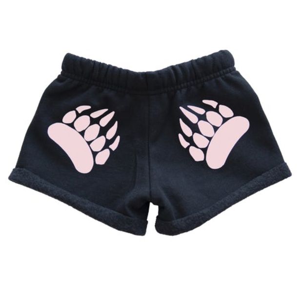 Youth paw shorts offers at $15 in Muskoka Bear Wear
