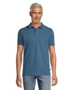 Men's 50 Wash Stretch Short Sleeve Modern Fit Pique Polo Shirt offers at $39.99 in Mark's