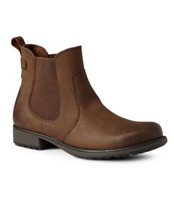 Denver Hayes Women's Ainsley Quad Comfort Leather Chelsea Boots - Brown offers at $69.99 in Mark's