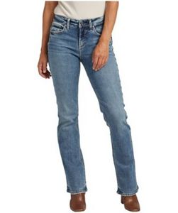 Women's Suki Curvy Fit Mid Rise Slim Bootcut Jeans offers at $118 in Mark's