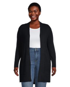 Denver Hayes Women's Cozy Waffle Fitted Open Cardigan offers at $49.99 in Mark's