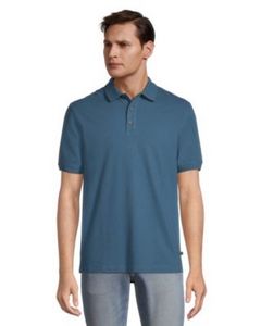 Men's 50 Wash Short Sleeve Classic Fit Stretch Pique Polo Shirt offers at $39.99 in Mark's