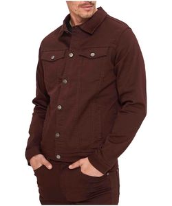 Lois Men's Jean Jacket - Burgundy - ONLINE ONLY offers at $53.99 in Mark's