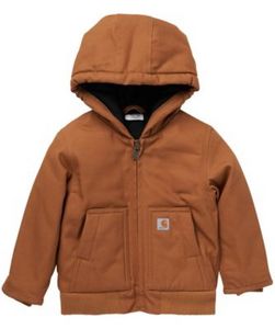 Girls' 2-4 Years Canvas Long Sleeve Insulated Hooded Jacket offers at $89.99 in Mark's