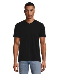 Men's Stretch Modern Fit V-Neck T-Shirt offers at $22.99 in Mark's