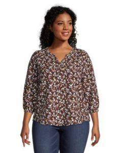 Women's Three Quarter Sleeve Blouse offers at $15.99 in Mark's