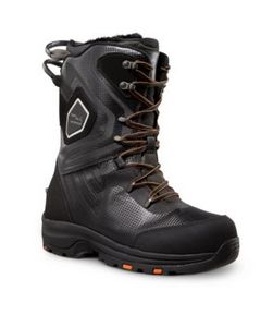 Men's Snow Lynx IceFX T-Max Heat Quad Comfort Waterproof Winter Boots - Black offers at $187.49 in Mark's