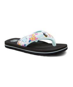 Girls' Youth Years Summerland Flip Flops - Aqua Multicolor offers at $13.99 in Mark's