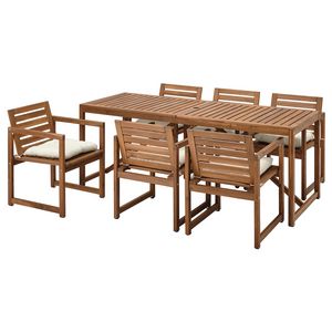 Table+6 armchairs, outdoor offers at $696.94 in IKEA