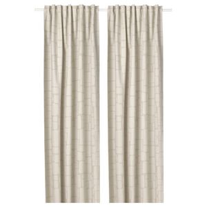Blackout curtains, 1 pair offers at $99 in IKEA