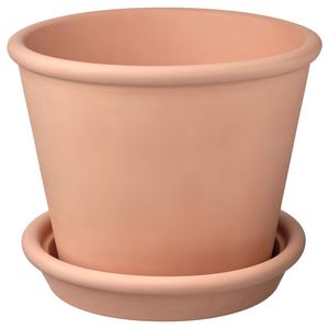 Plant pot with saucer offers at $24.99 in IKEA