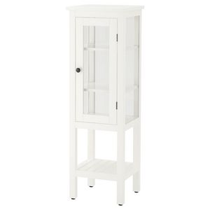 High cabinet with glass door offers at $299 in IKEA
