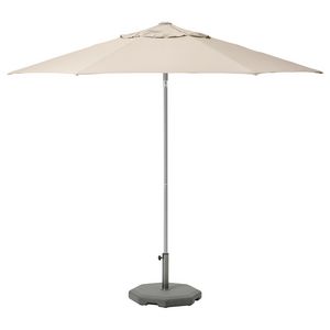 Patio umbrella with base offers at $180 in IKEA