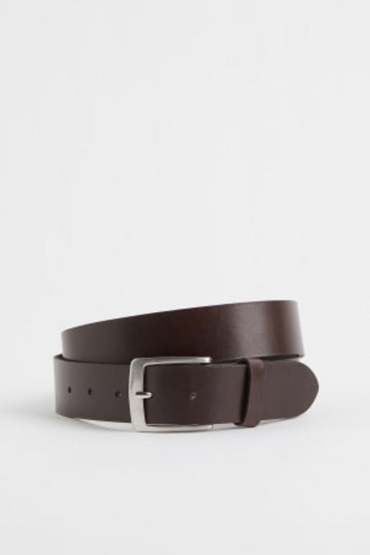 Leather Belt offers at $9.99 in H&M