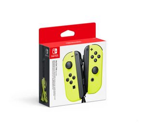 Nintendo Switch Joy-Con Controllers - Left and Right - Neon Yellow offers at $99.99 in Game Stop