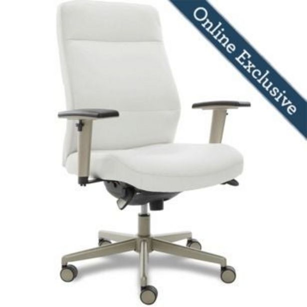 Baylor Executive Office Chair, White offers at $369 in La Z Boy