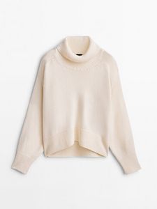 Turtleneck Cape Sweater offers at $219 in Massimo Dutti