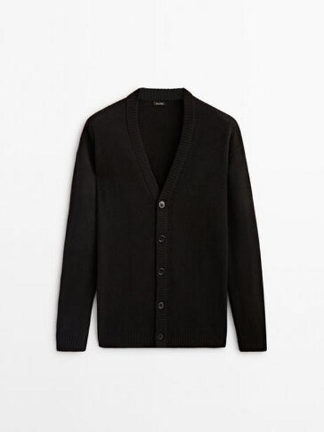 Wool Blend Cardigan Limited Edition offers at $149 in Massimo Dutti