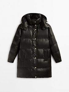Hooded Puffer Jacket offers at $329 in Massimo Dutti