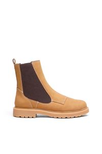 Chelsea boots in nubuck leather offers at $197 in Diesel