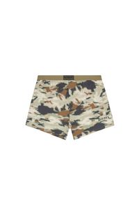 Mid-length swim shorts with camo print offers at $150 in Diesel