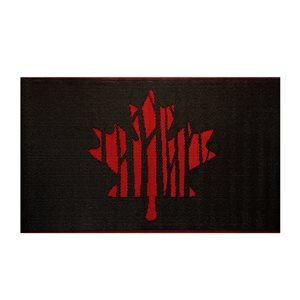 Style Selections Canada Day Maple Leaf plastic  Mat 3-ft x 5-ft offers at $17.99 in Lowe's