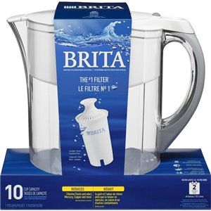 Brita Grand Pitcher Water Filtration System (White) offers at $27.74 in Lowe's