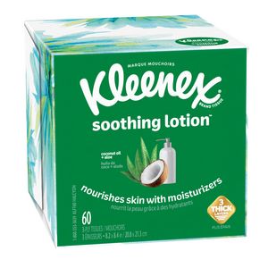 Kleenex Lotion Facial Tissue - 60 Sheets offers at $4.49 in Staples