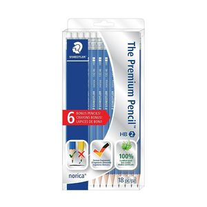 Staedtler Norica #2 HB Graphite Pencils - 18 Pack offers at $1.97 in Staples